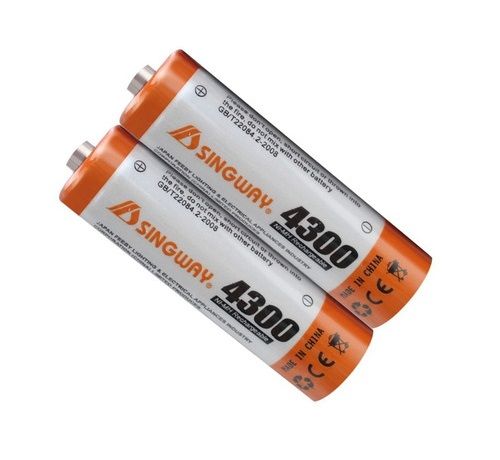 BATERIA AA X2 1.2V 4300MAH