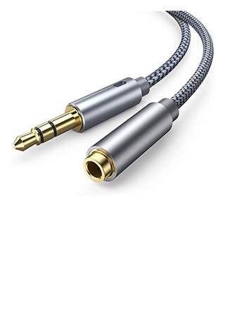 CABLE ALARGUE PLUG 3.5MM A JACK 3.5MM 1M