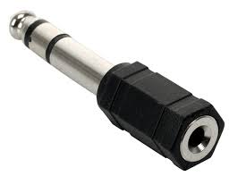 ADAPTADOR AUDIO PLUG 1/4 - JACK 3.5MM STEREO